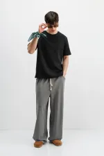 Baggy Fit Eşofman Alt Füme