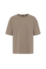 Basic Oversize Şort Takım Vizon