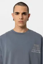 Young Atelıer Baskılı Oversize Eşofman Takım Füme Young Atelıer Baskılı Oversize Eşofman Takım Füme