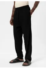 Basic Oversize Ottoman Takım Siyah