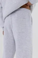 Basic Paça Lastikli Eşofman Alt Karmelanj