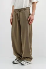 Balloon Fit Pantolon Haki