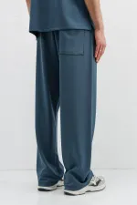 Modal Karışımlı Baggy Eşofman Alt İndigo