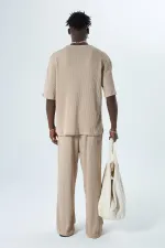 Basıc Oversize Takım Vizon