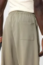 Basic Baggy Eşofman Alt Haki