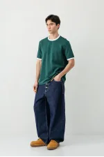 Kısa Kollu Regular Fit Tişört Nefti