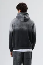 Yıkamalı Oversize Eşofman Takım Siyah