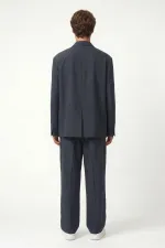 Oversize Lyocell Karışımlı Takım Lacivert Oversize Lyocell Karışımlı Takım Lacivert
