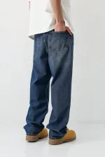 Baggy Fit Jean Mavi