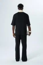 Basıc Oversize Takım Siyah