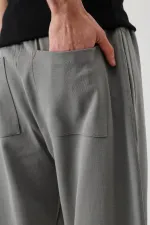 Balloon Fit Eşofman Alt Füme