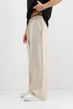 Baggy Fit Eşofman Alt Taş