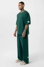 Etiket Detaylı Oversize Eşofman Takım Nefti Etiket Detaylı Oversize Eşofman Takım Nefti