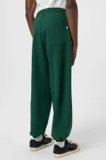 Basic Elasticated Oversize Sweatpants, Navy Blue