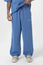 Washed Oversize Tracksuit Set Indigo Washed Oversize Tracksuit Set Indigo