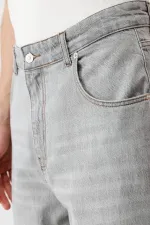 Super Baggy Fit Jean Ice Grı