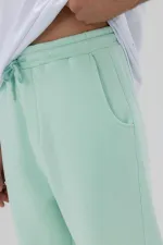 Basic Baggy Eşofman Alt Mint