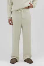 Pantalon de survêtement ample basique kaki