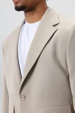 Costume oversize en vison