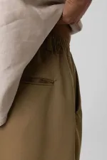 Baggy Fit Kumaş Pantolon Haki