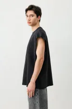 Basic Kolsuz Tişört Siyah