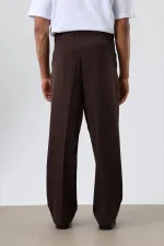 Oversize  Takım Elbise Koyu Kahve