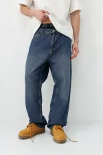 Baggy Fit Jean Mavi