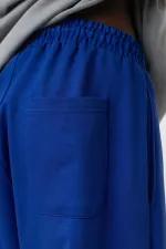 Basic Bel Lastikli  Eşofman Alt Saks