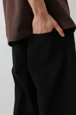 Baggy Fit Jean Siyah-Siyah