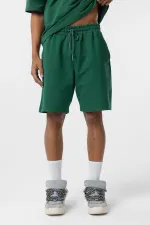 Basic Oversize Şort Takım Nefti