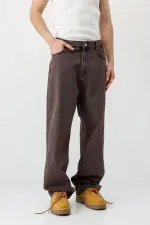 Baggy Fit Jean Kahve