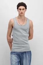 Washable Tank Top Camisole Athletic Wear Grey