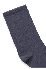 Uzun Basıc Çorap Antrasit
