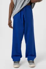 Basic Bel Lastikli  Eşofman Alt Saks