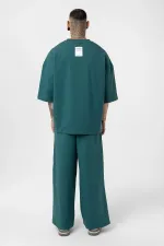 Süper Oversize Takım Petrol