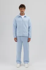 Basic Baggy Sweatpants Baby Blue