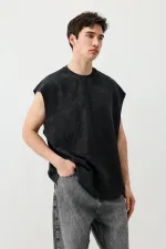 Basic Kolsuz Tişört Siyah