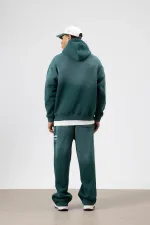 Oversize Baskılı Eşofman Takım Nefti