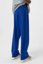 Basic Bel Lastikli  Eşofman Alt Saks