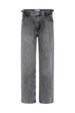 Relaxed Fit Jean Gri