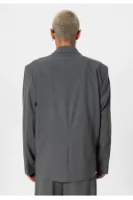 Costume classique oversize anthracite