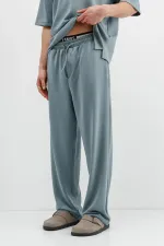 Modal Karışımlı Baggy Eşofman Alt Petrol