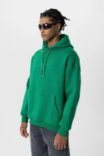 Sweat à capuche oversize basique Benetton avec détail de poche