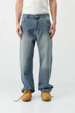 Baggy Fit Jean Yeşil