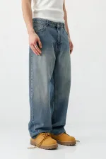 Baggy Fit Jean Yeşil