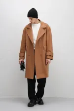 Manteau oversize beige