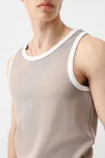 Oversize Tank Top, Mink