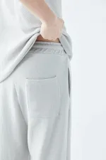 Ensemble de survêtement oversize en maille basique grise