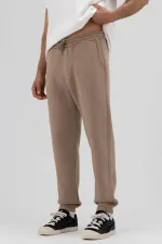 Basic Paça Lastikli Eşofman Alt Açık Vızon