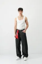 Jean noir super baggy